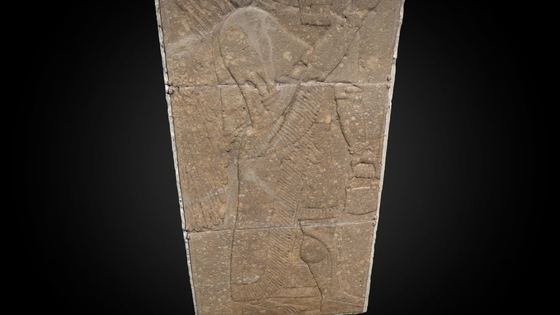 Assyrian Winged Genius, c. 883–859 BCE