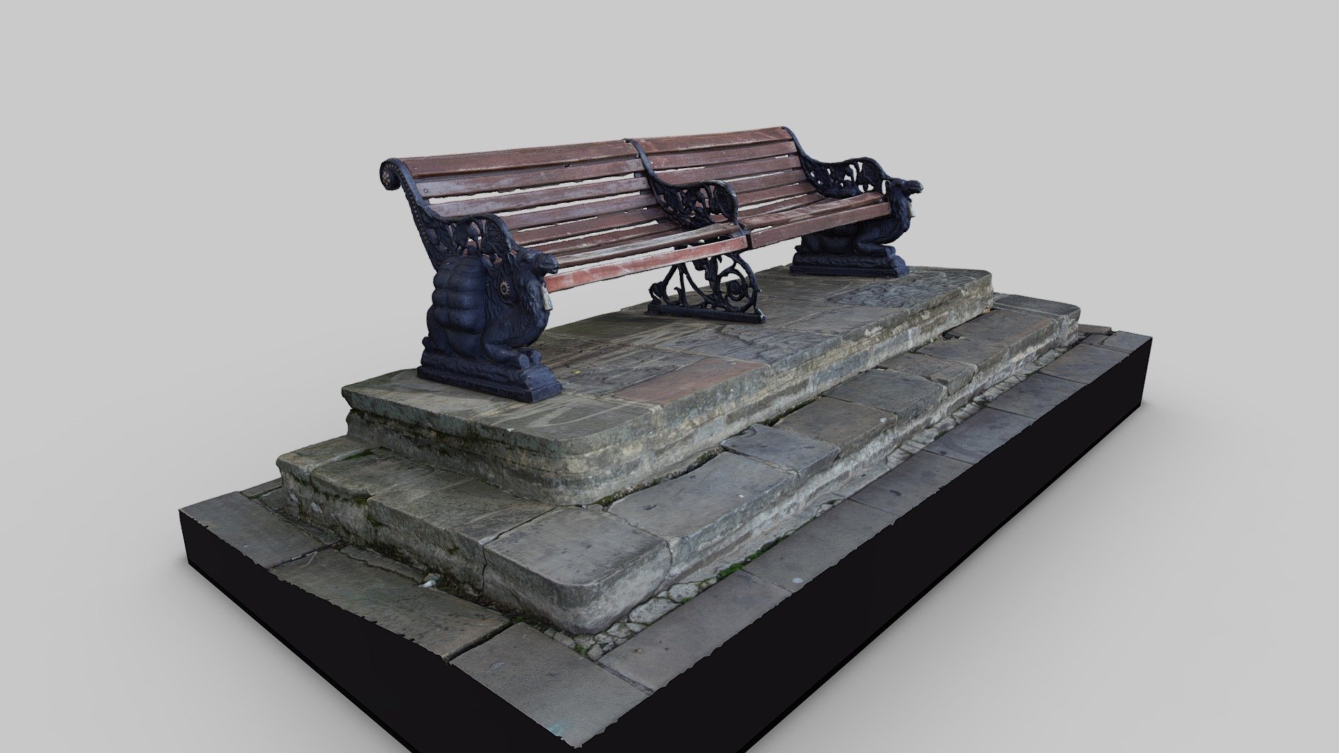 Victoria Embankment Camel Bench