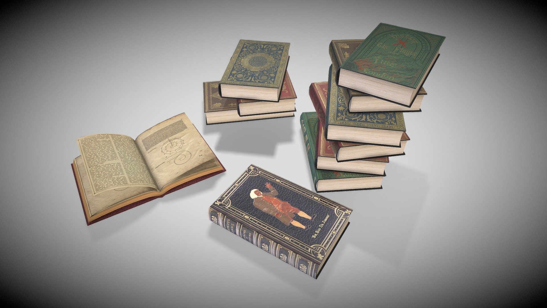 Books_old_Pro_FBX