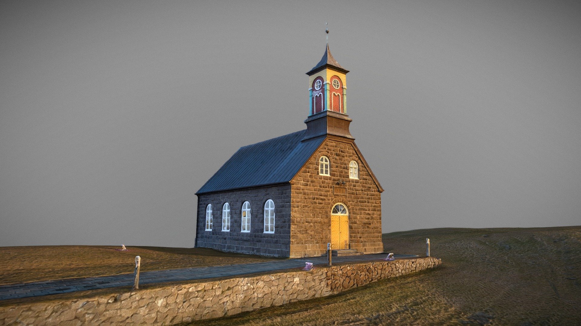 The church at Hvalsnes