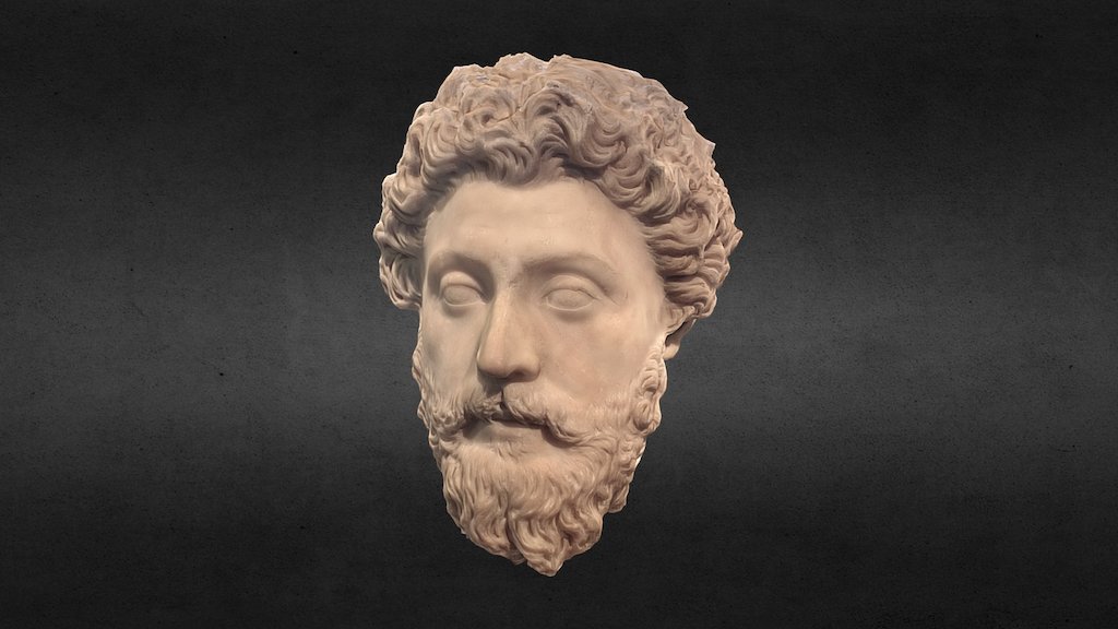 Portrait of the Emperor Marcus Aurelius
