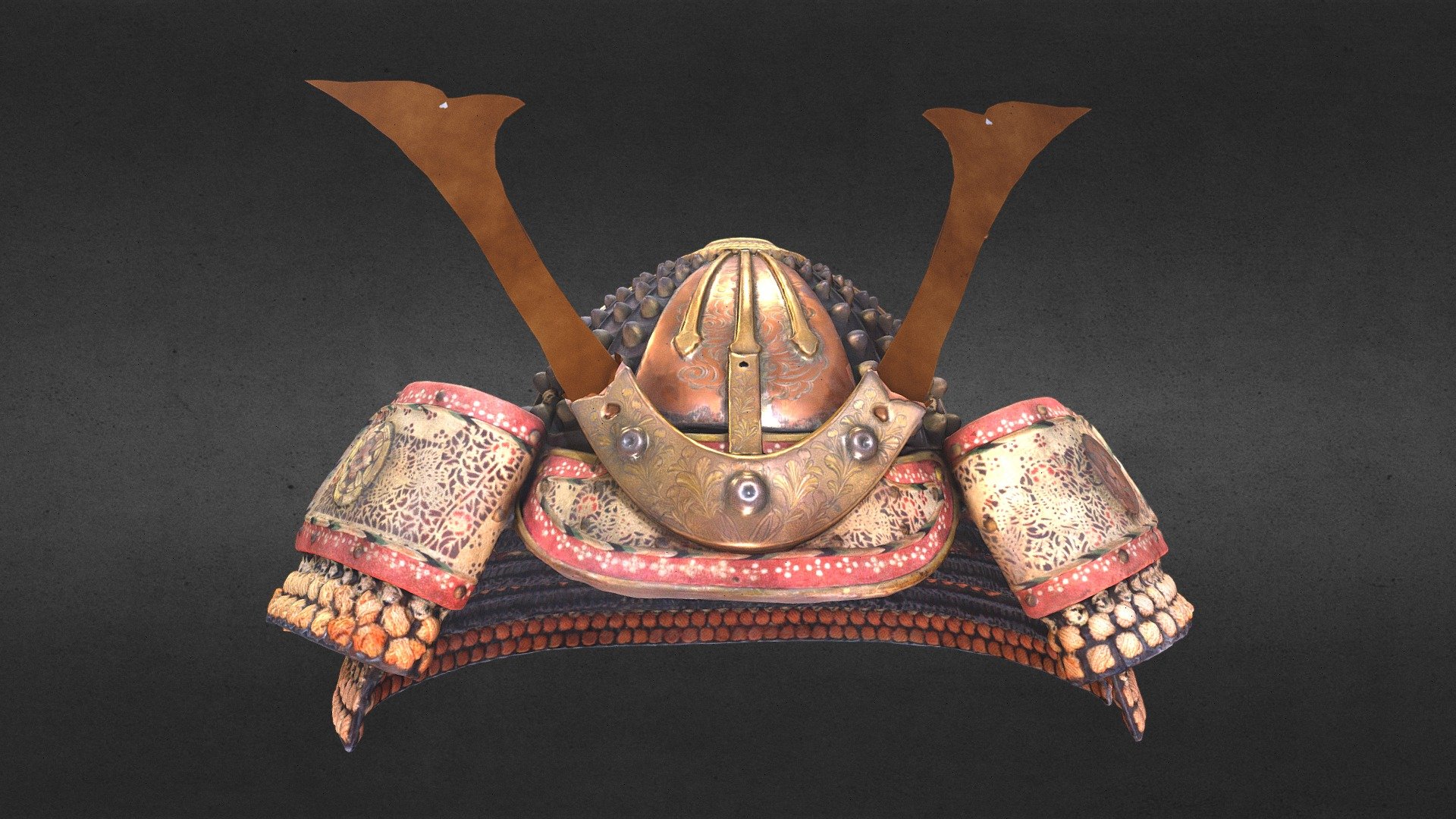 Samurai helmet