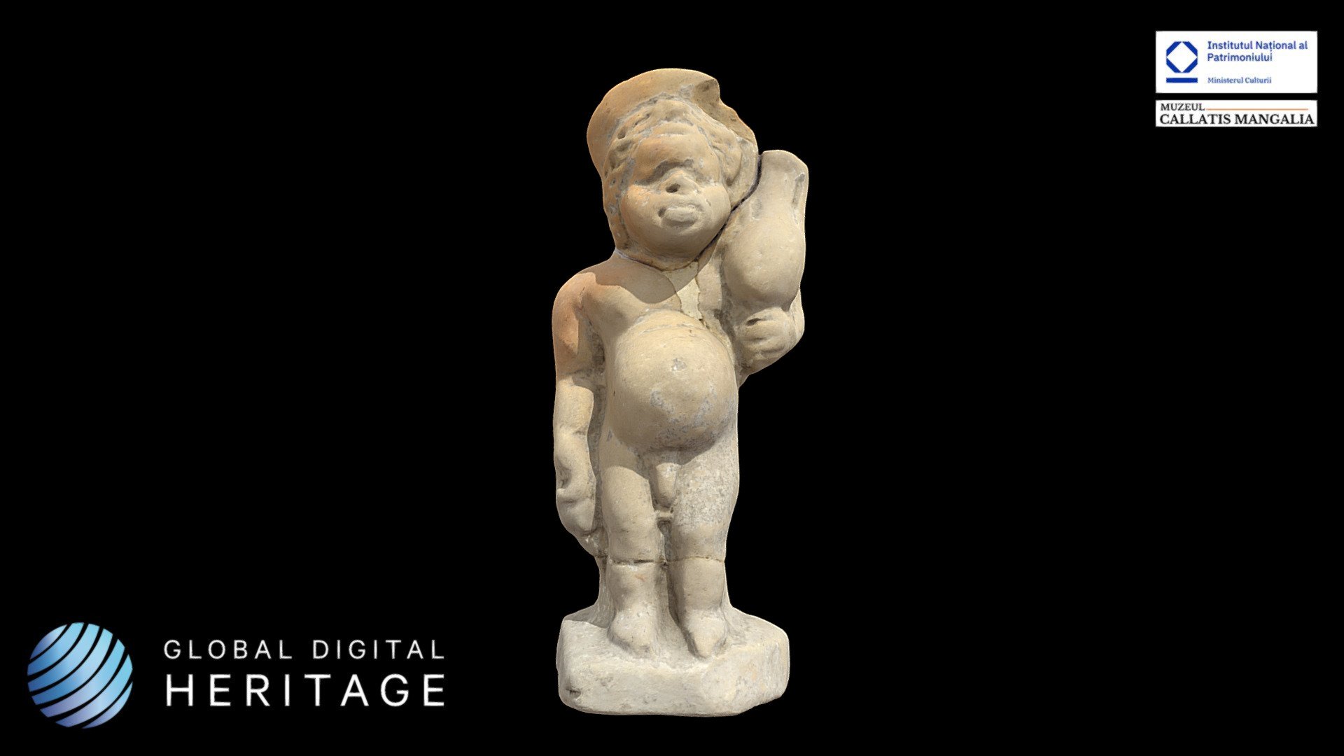 Terracotta statuette