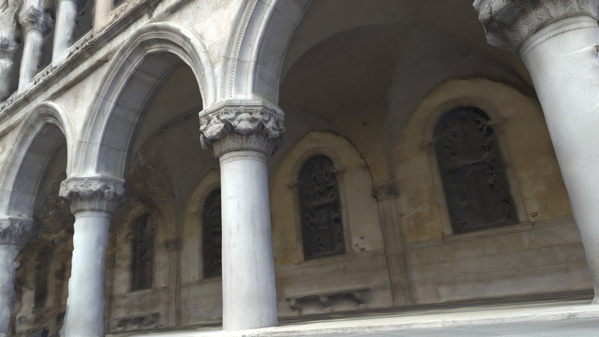 Doge's Palace Pillar