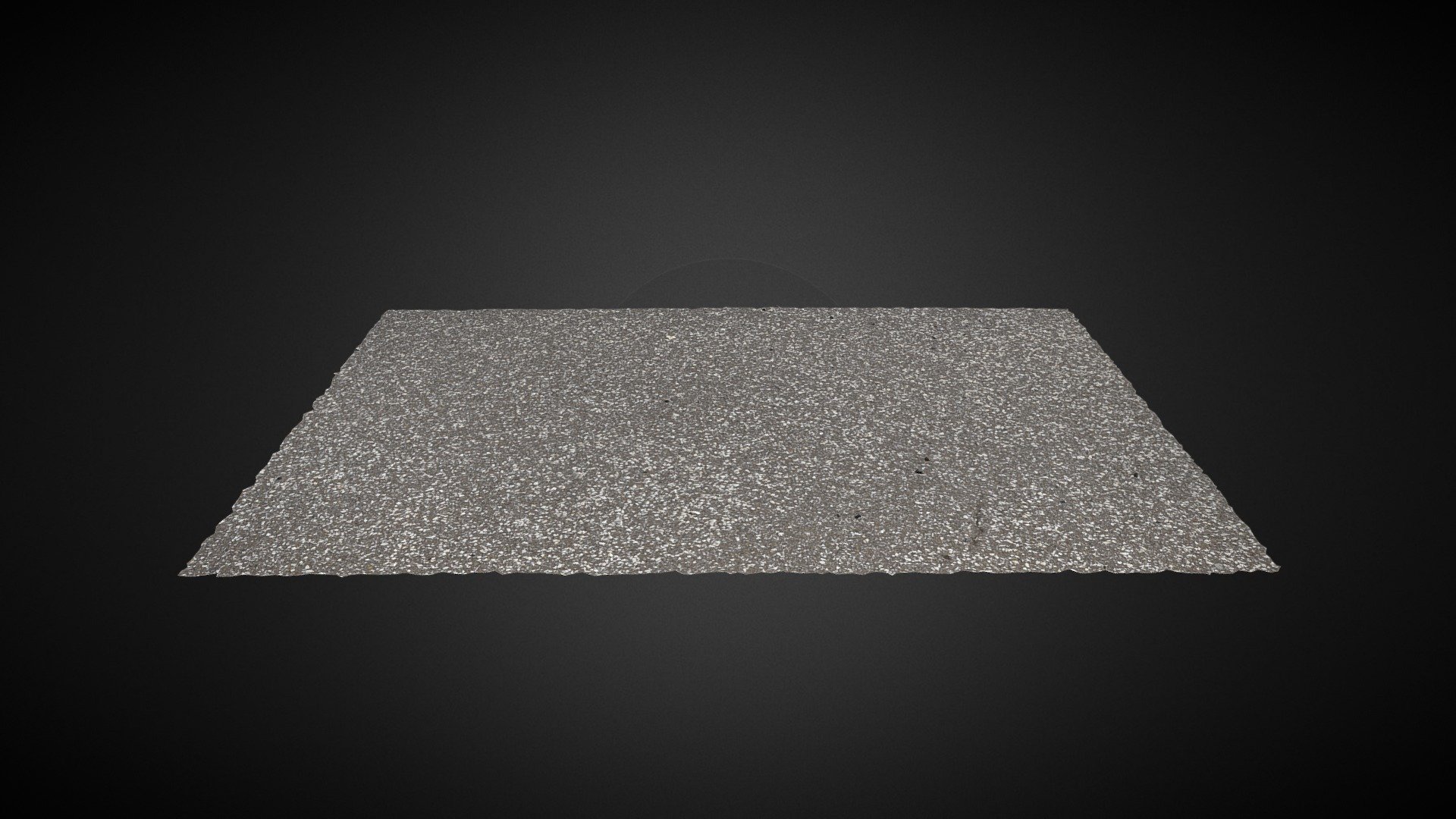 Asphalt Texture 3D scan