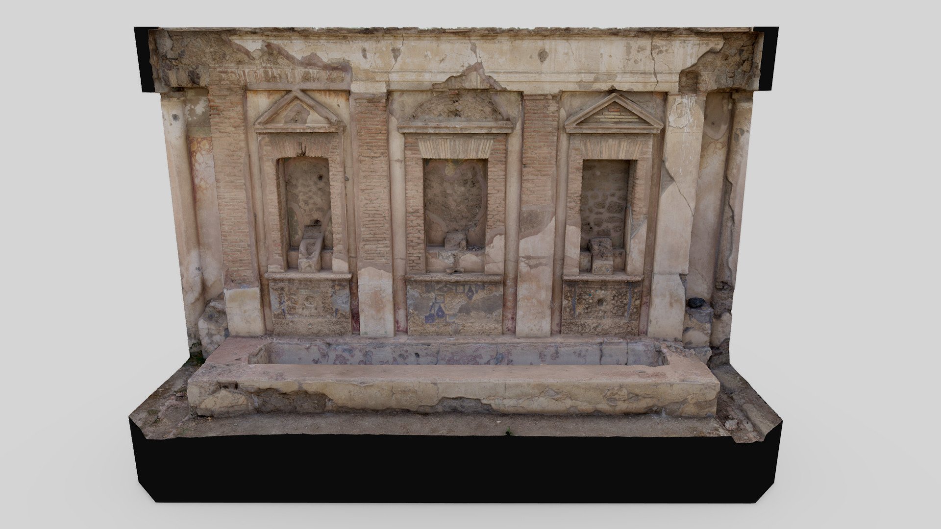 Pompeii - V.1.7 - Peristlye Fountain