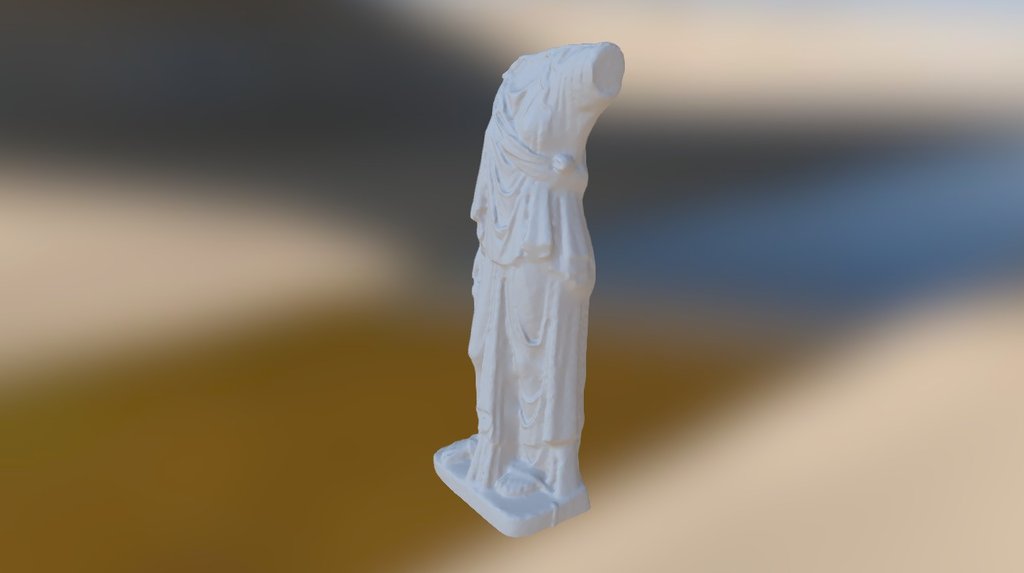 Caryatid Figure of the Muse Melpomene