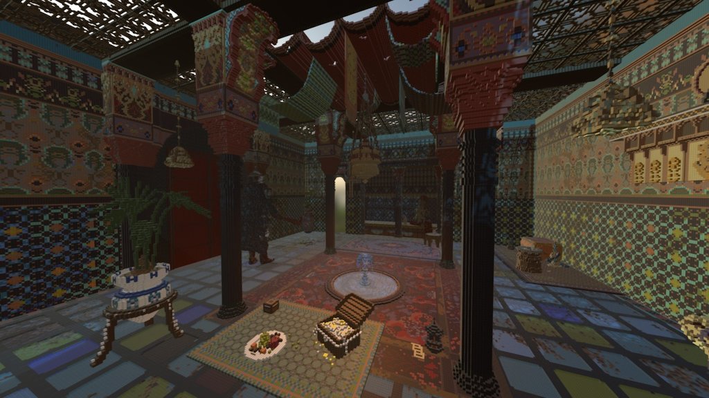 Zabiyah - Sketchfab Minecraft Mystery Contest