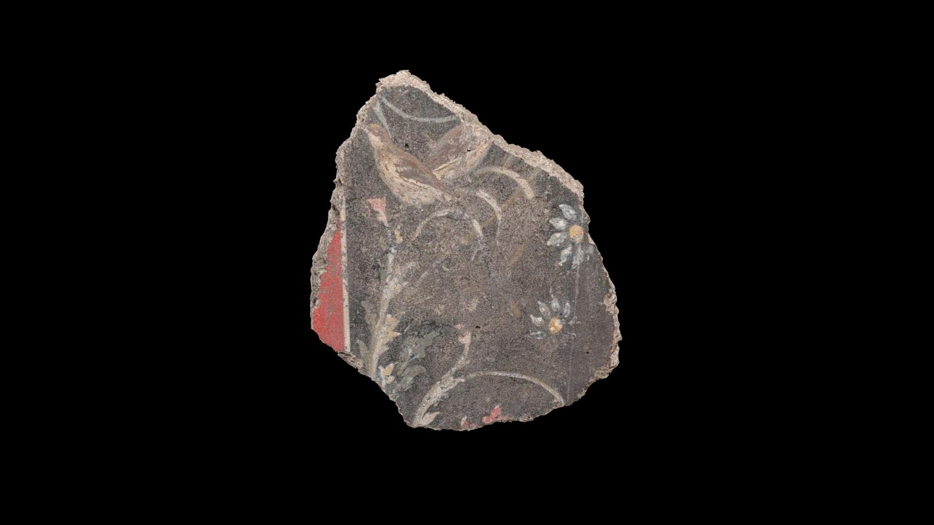 Painted wall fragment 6