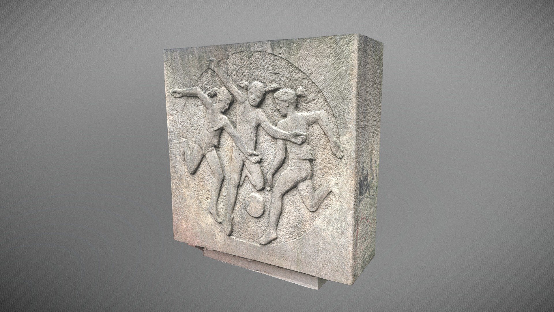 Ball games sculpture