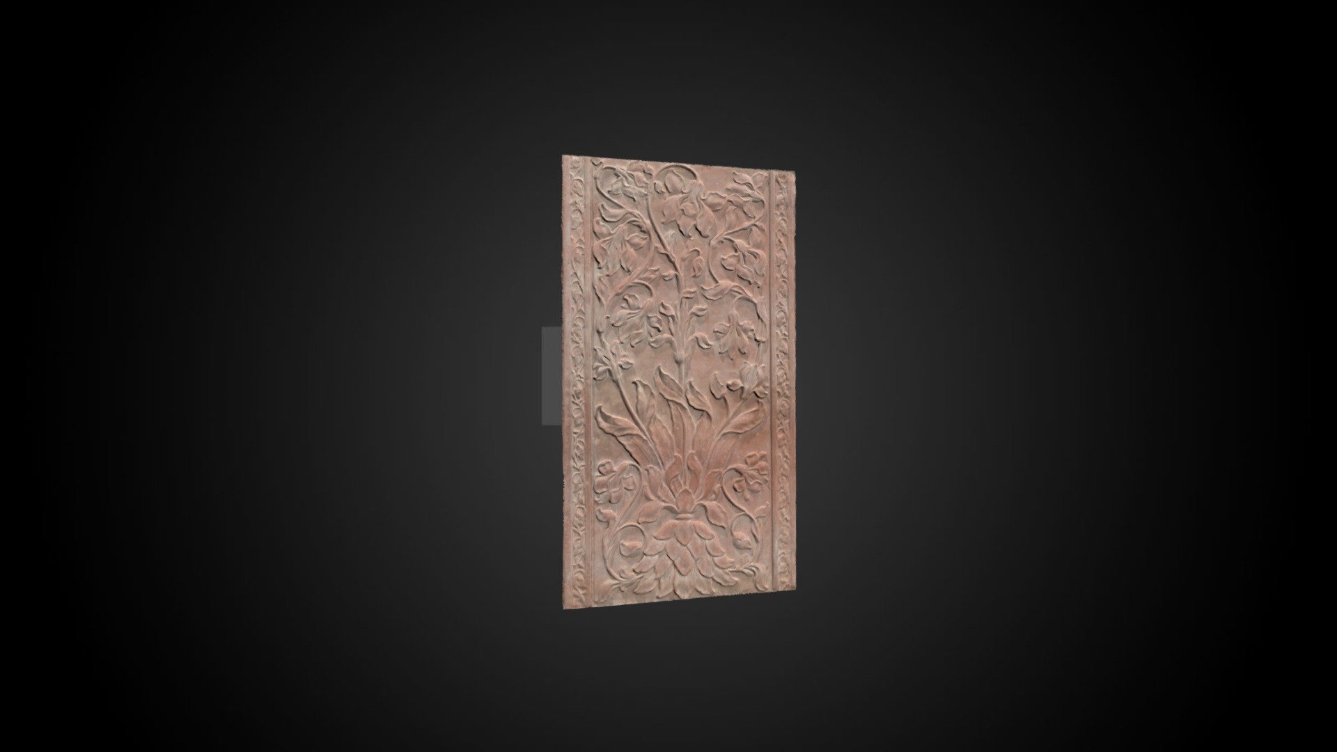 Relief with a Floral Decoration, c. 1700