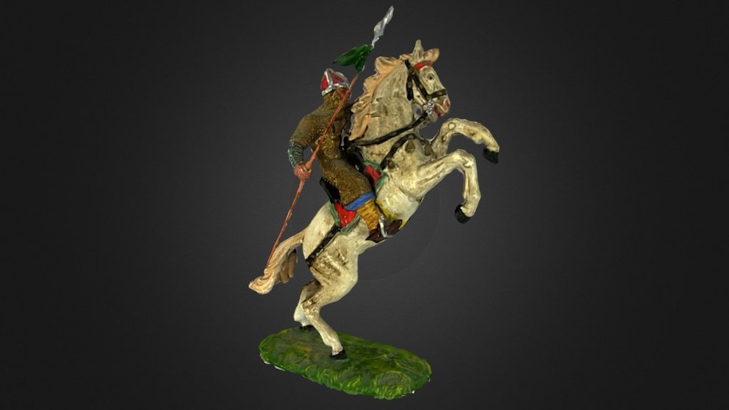 Elastolin Norman horseman (with sound)