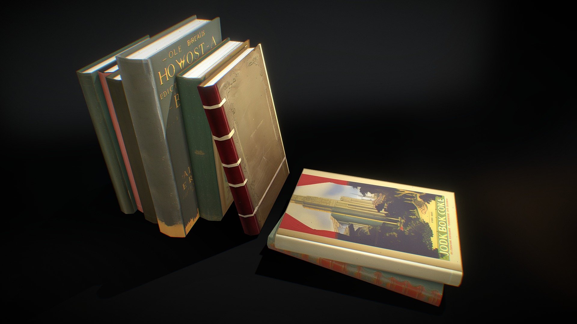 AI generated old books
