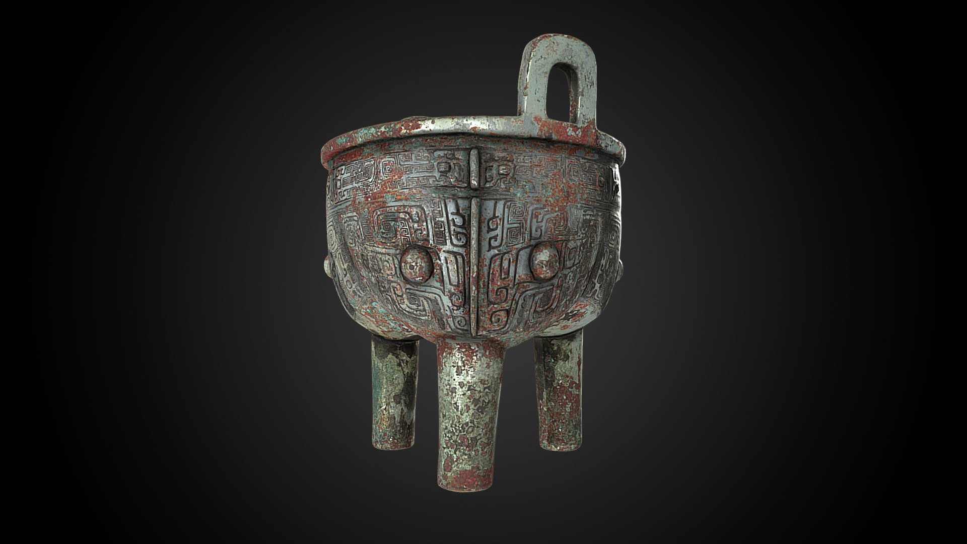 Liding food vessel, 12th-11th C BCE