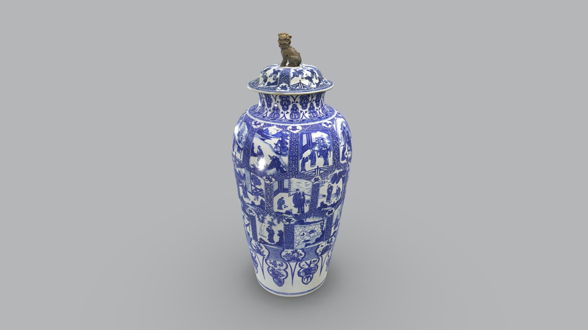 Chinesische Monumentalvase
