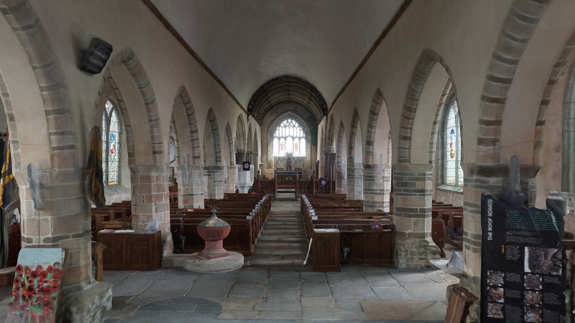 St Peter's Church Ugborough Interior