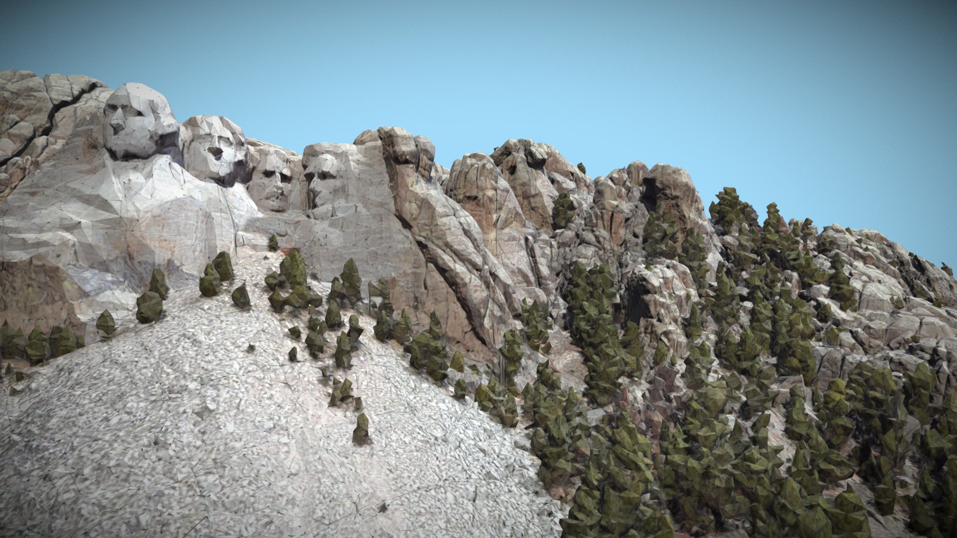 Mount Rushmore, Black Hills, Keystone, SD, USA