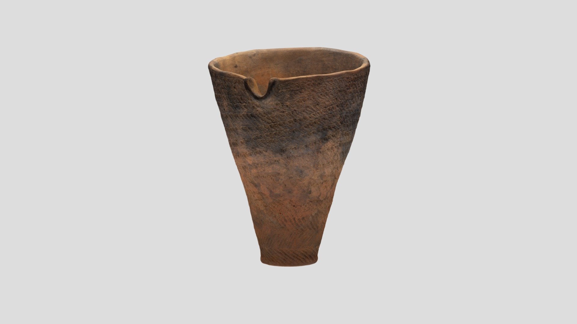 片口付深鉢形土器　lipped pot
