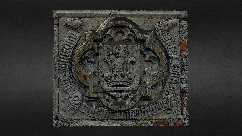 Johannes Gereb coat of arms_point cloud