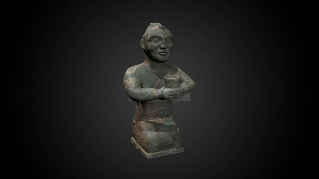 4th C BCE Kneeling Figure