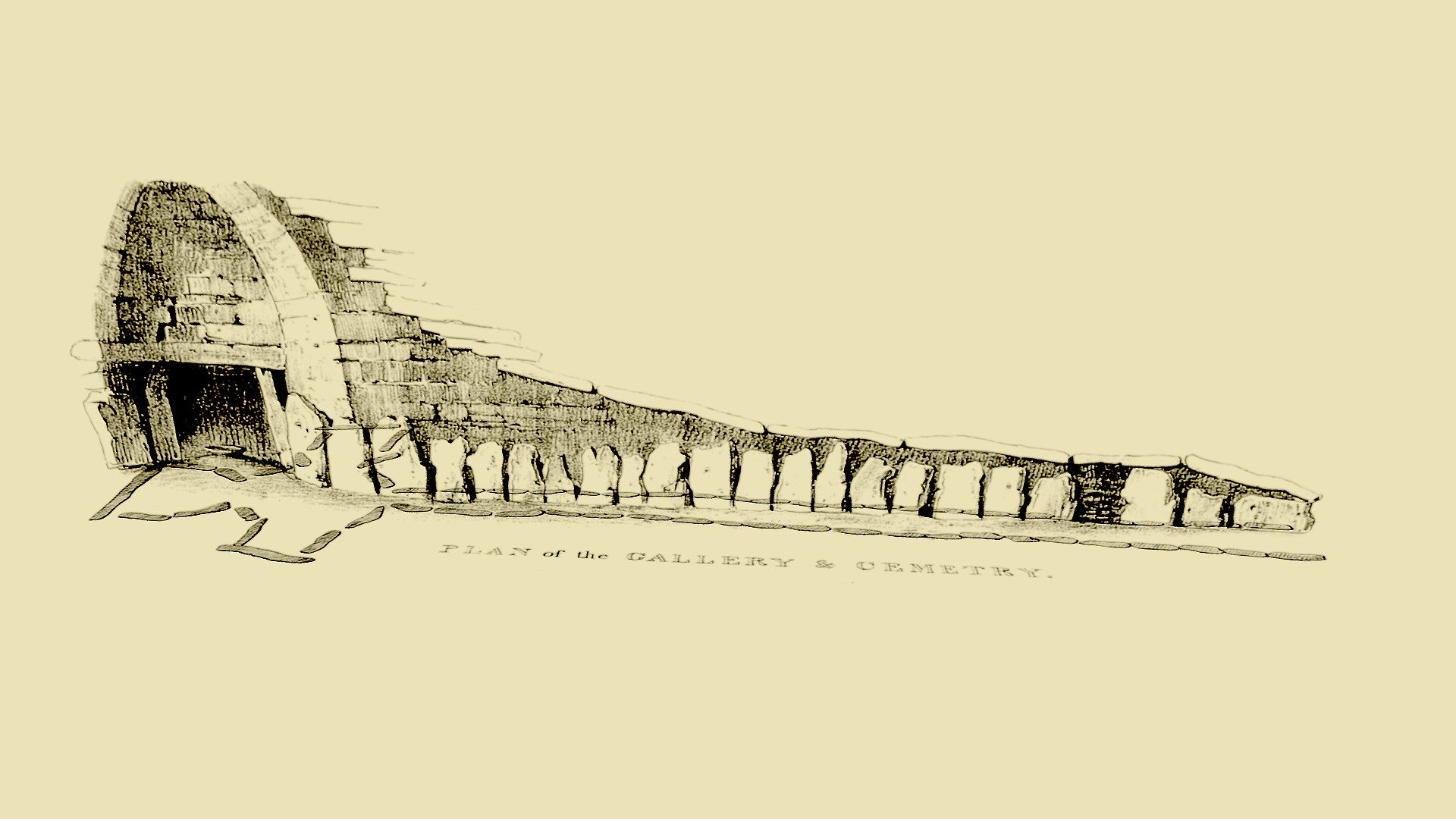 Ancient Irish tomb