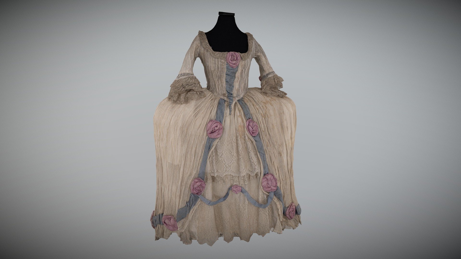 Ballet costume, rococo style dress LOW RES
