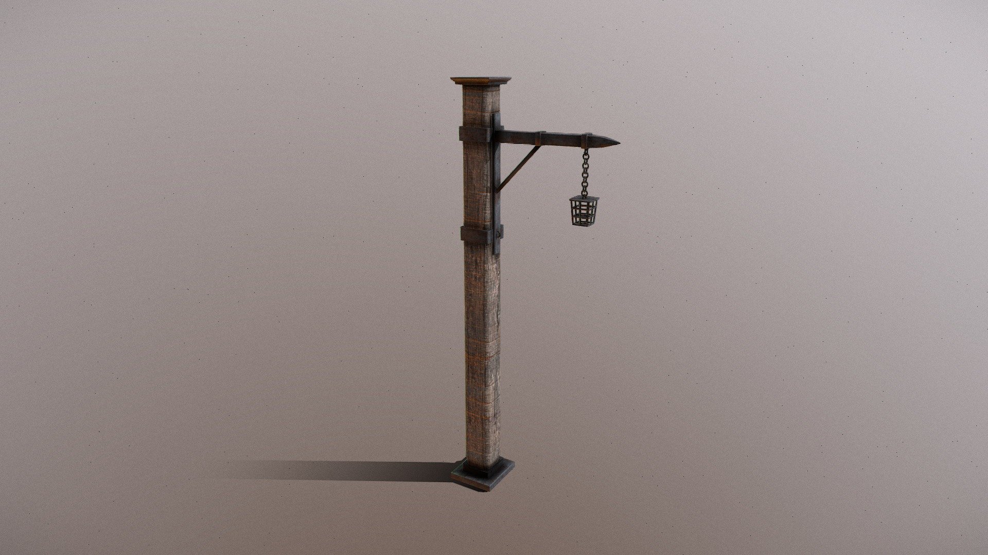 Medieval Lamp post