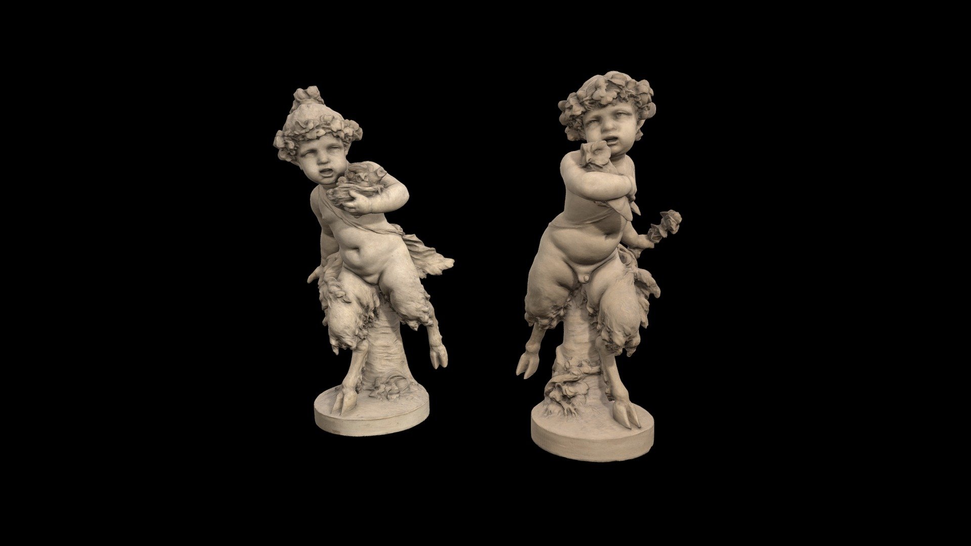 1944.129 Young Satyr and Satyress