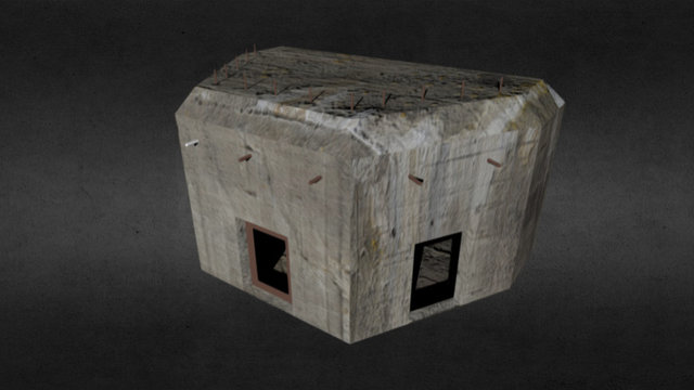 'Stekelvarken S3' Kazemat (Dutch WWII bunker)