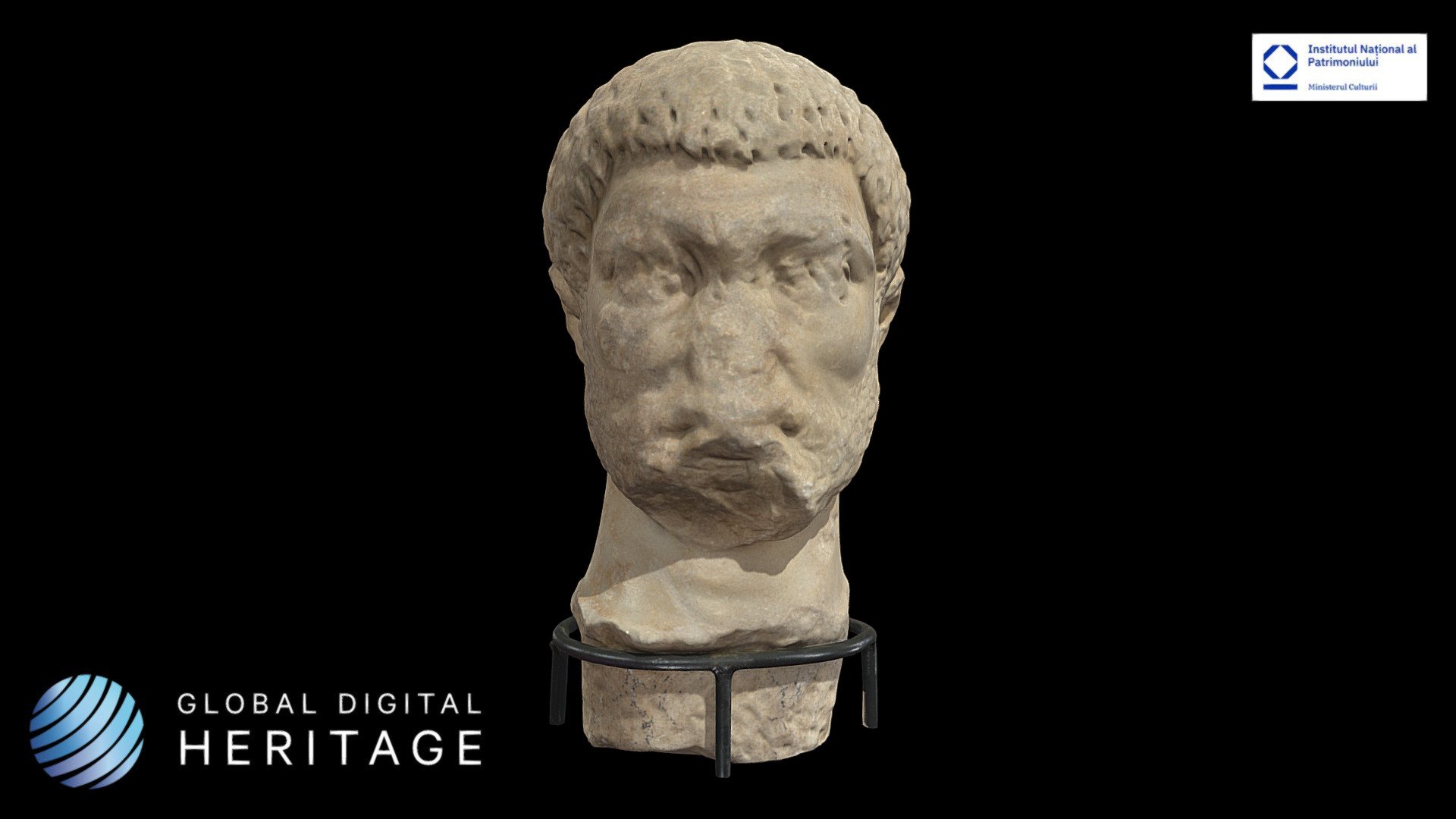 Bust of Roman Emperor Caracalla