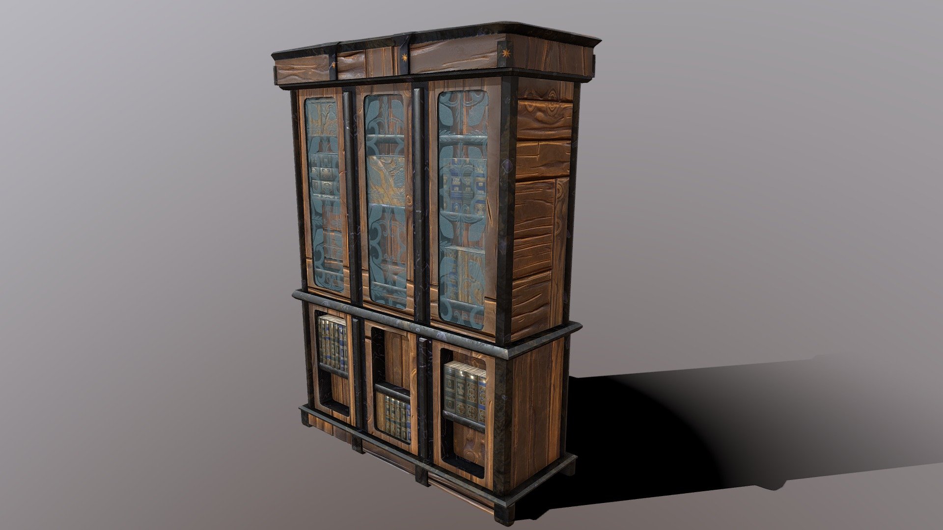 Antique bookcase