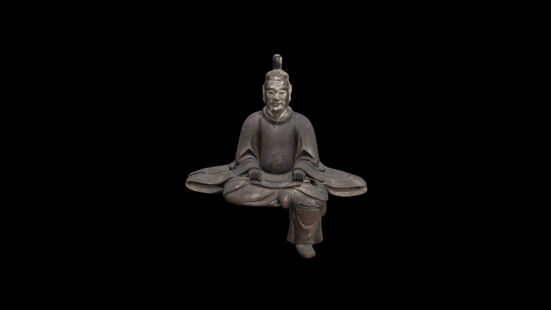 2020.215.2 One of a Pair of Guardian Figures