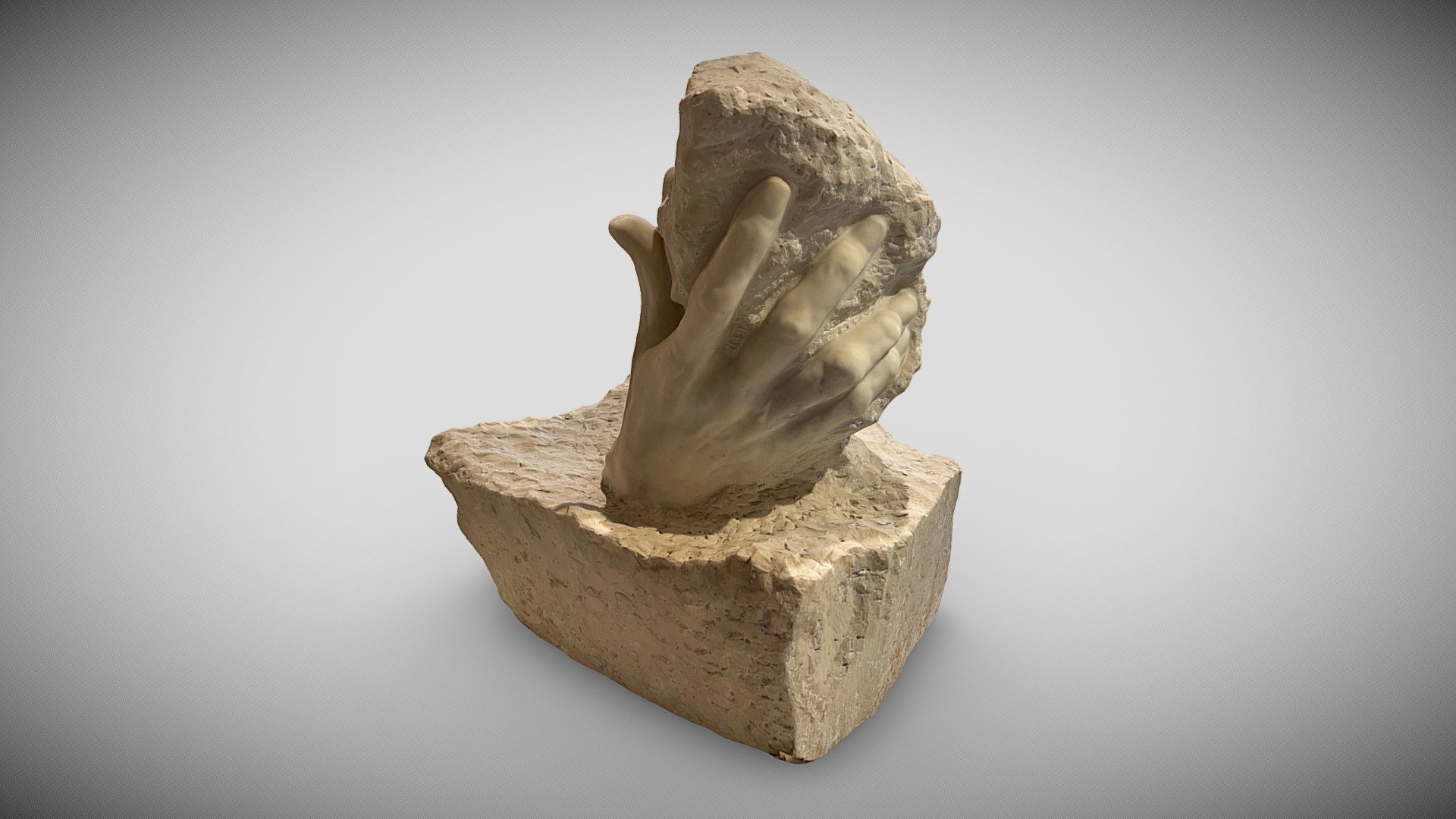 Musée Rodin - Hand of God / 3D Scan