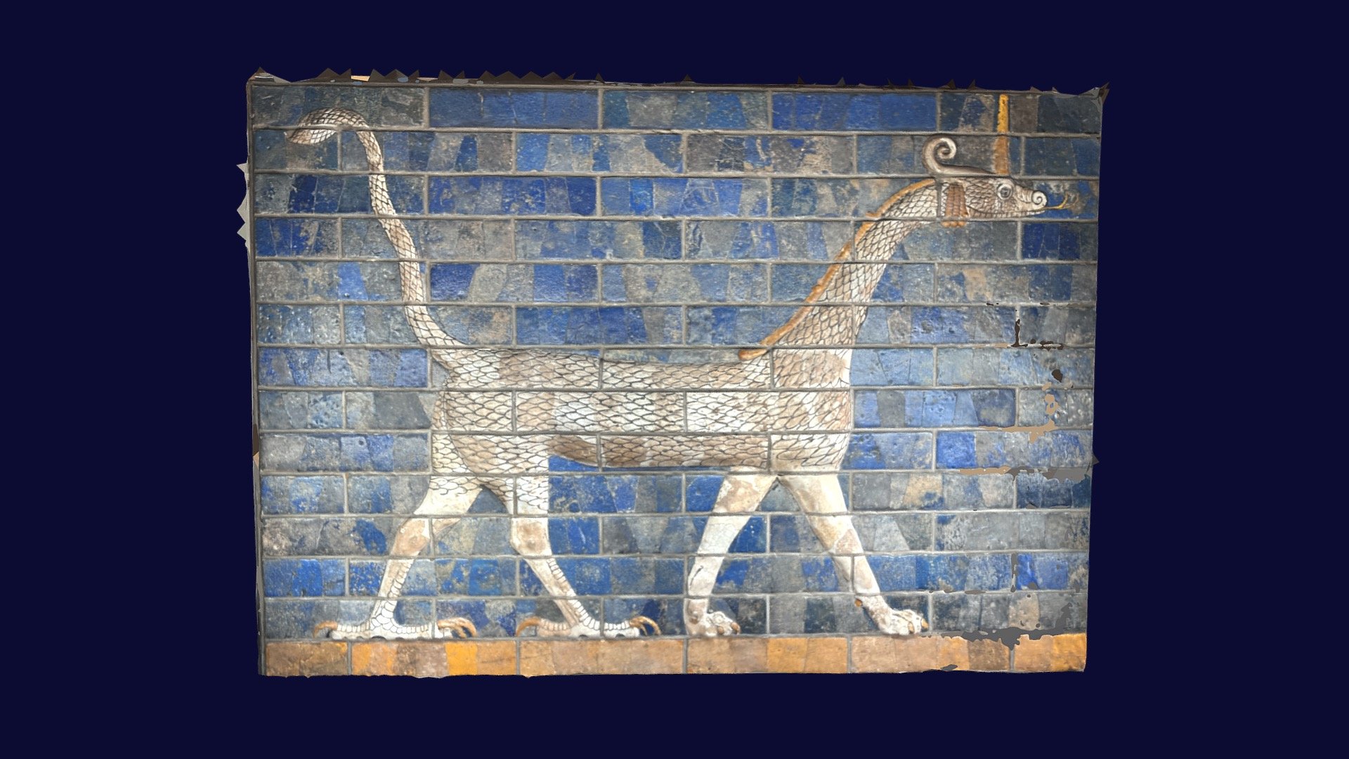Mušḫuššu bas-relief