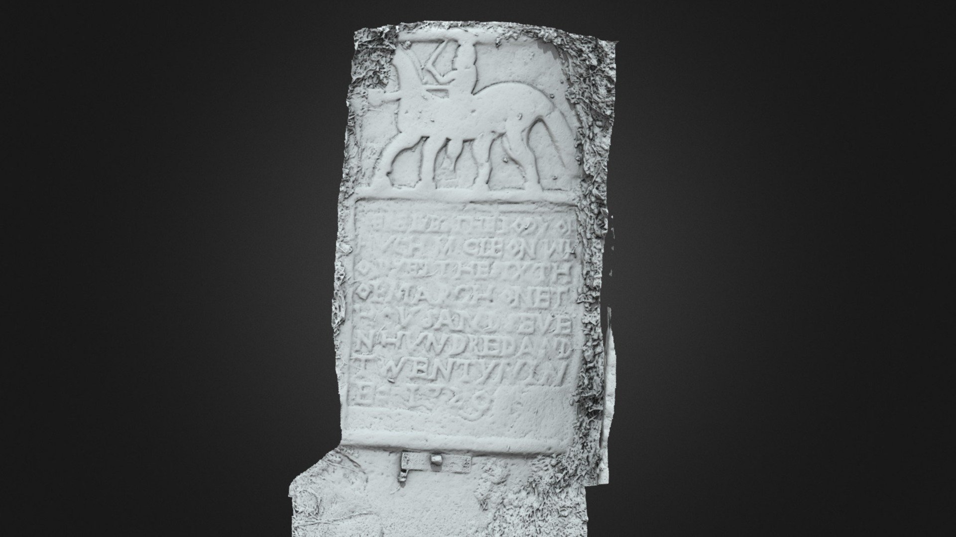 Drummans - Headstone - LE003-008005 - Rider
