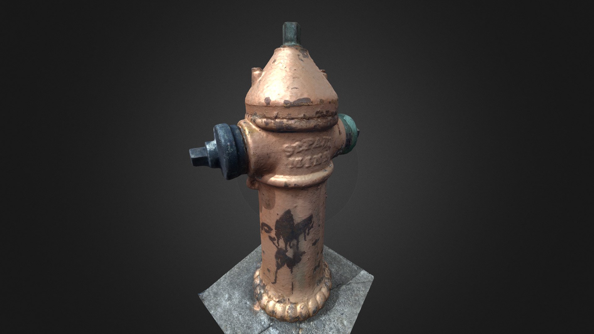 Antique Hydrant - 3D Scan