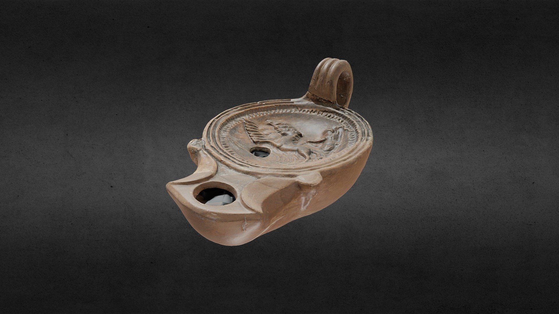 053 Öllampe / Oil lamp