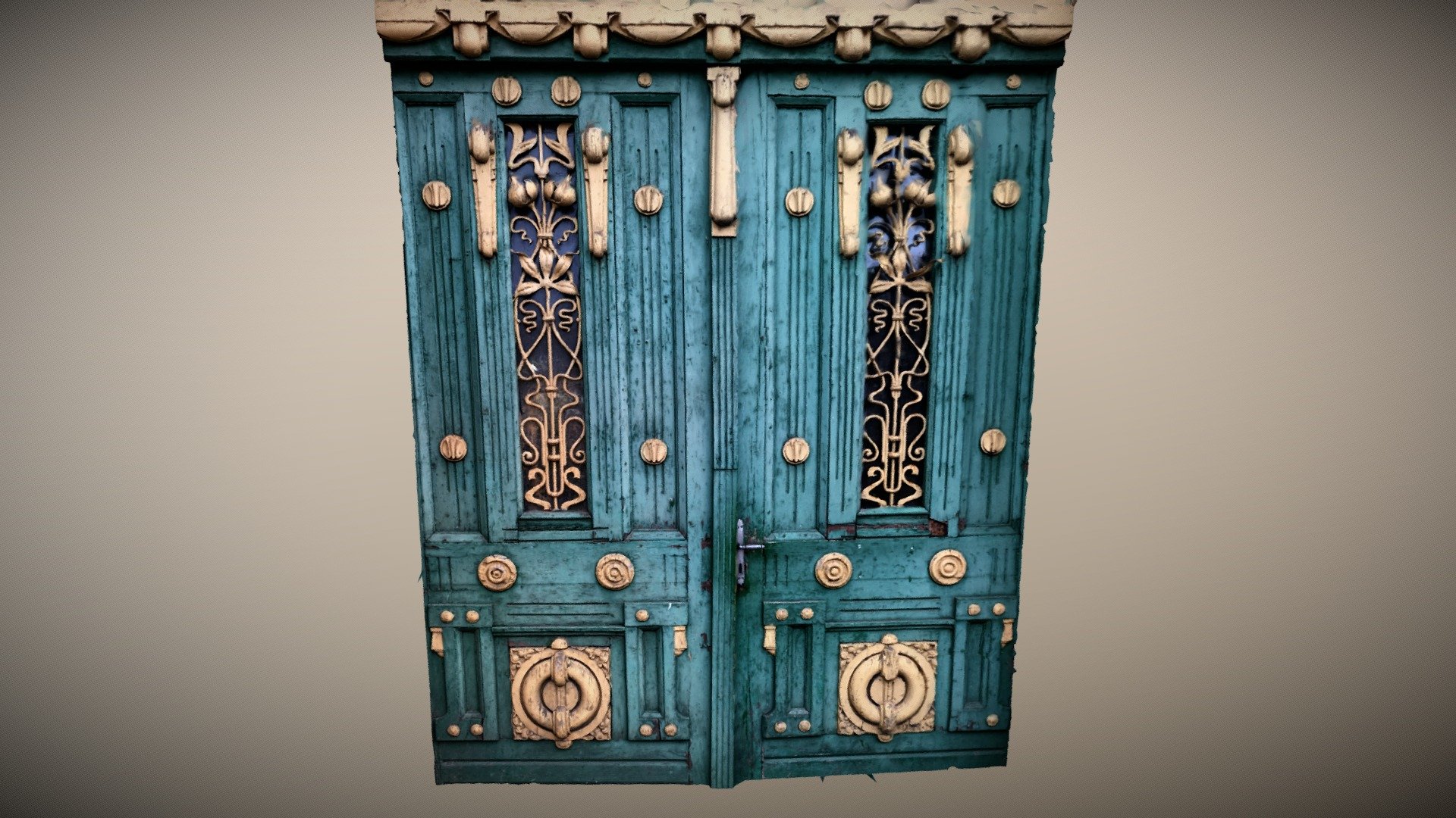 crafted door - Timisoara Cultural Heritage