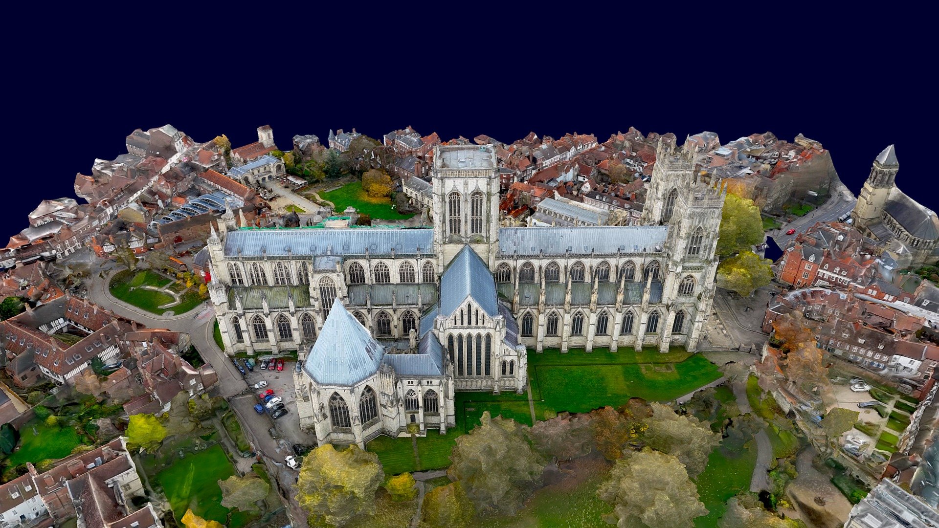 York Minster - city block