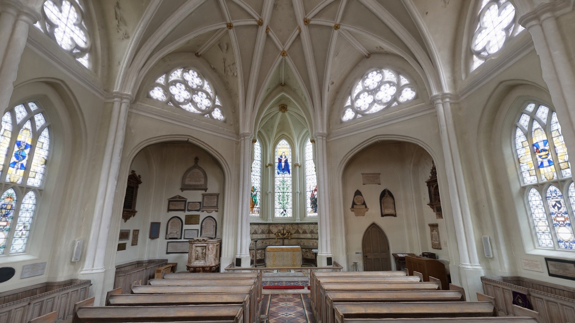 St Bartholomew-the-Less Interior