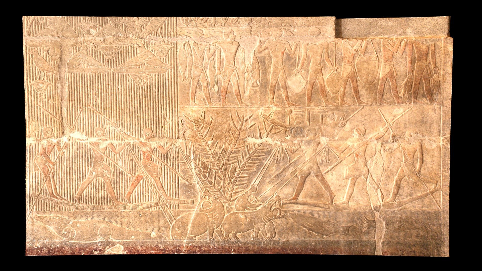 Tomb of Mereruka, North Wall, Chamber A1