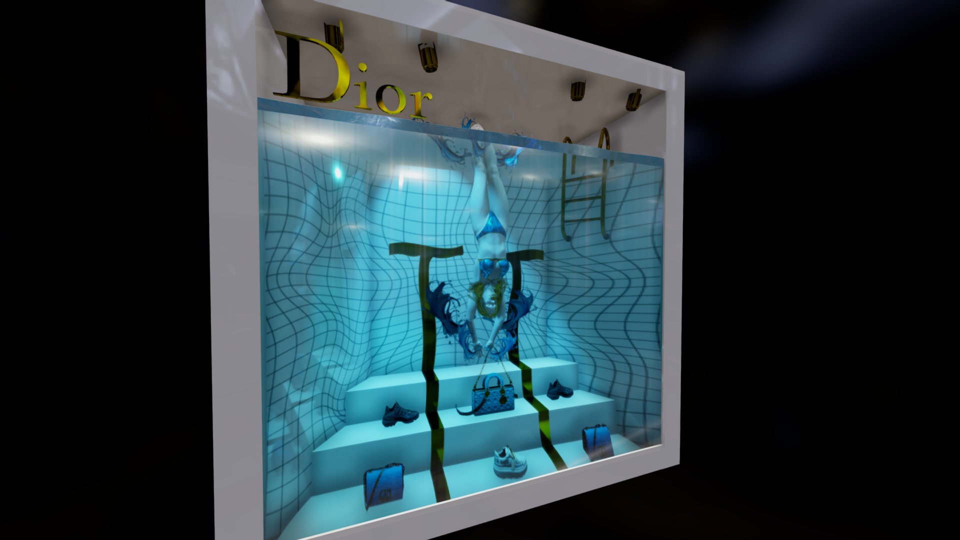 Dihhor Pool Window display