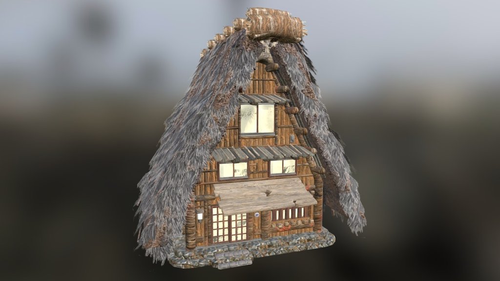 Shirakawago Village Set House 1