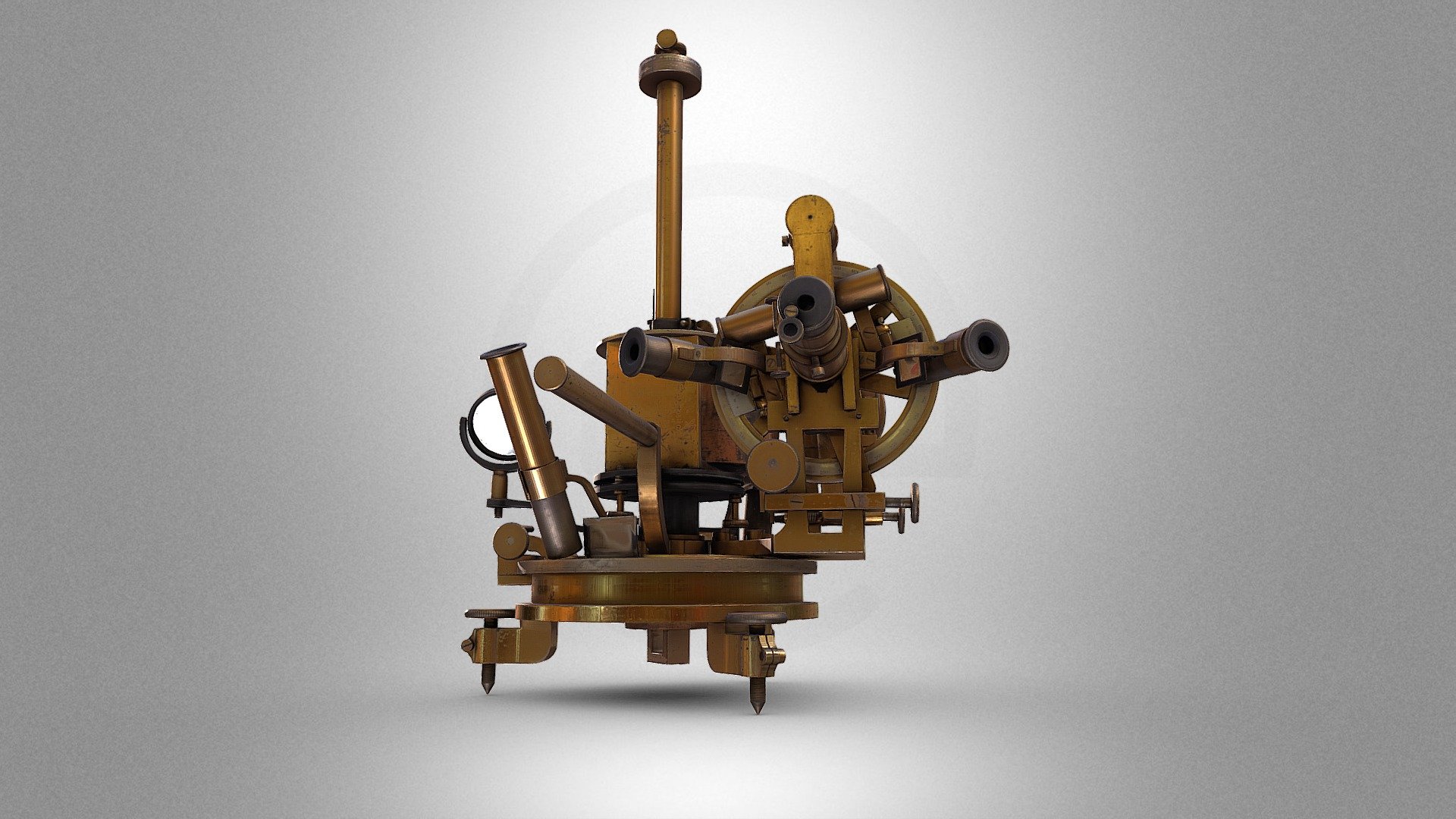 Magnetic theodolite