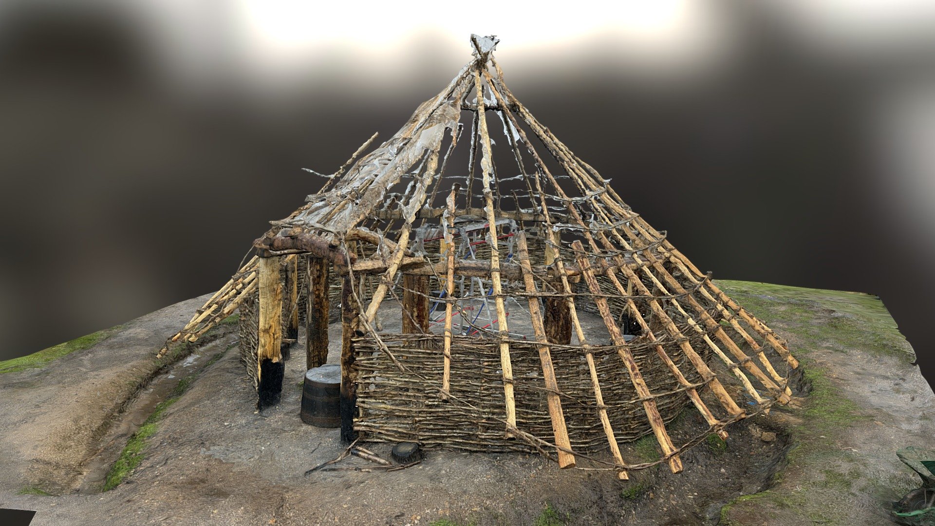 TEST Iron Age Roundhouse - Mesh - Pixpro