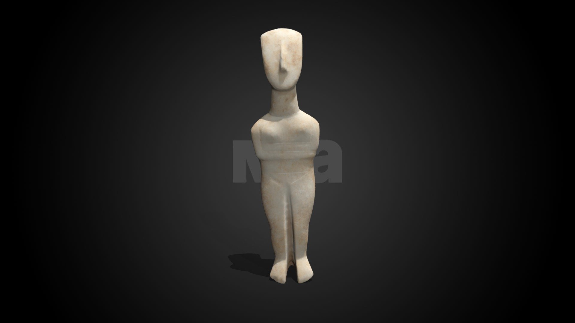 Cycladic Female Figure, c. 2500-2400 BCE