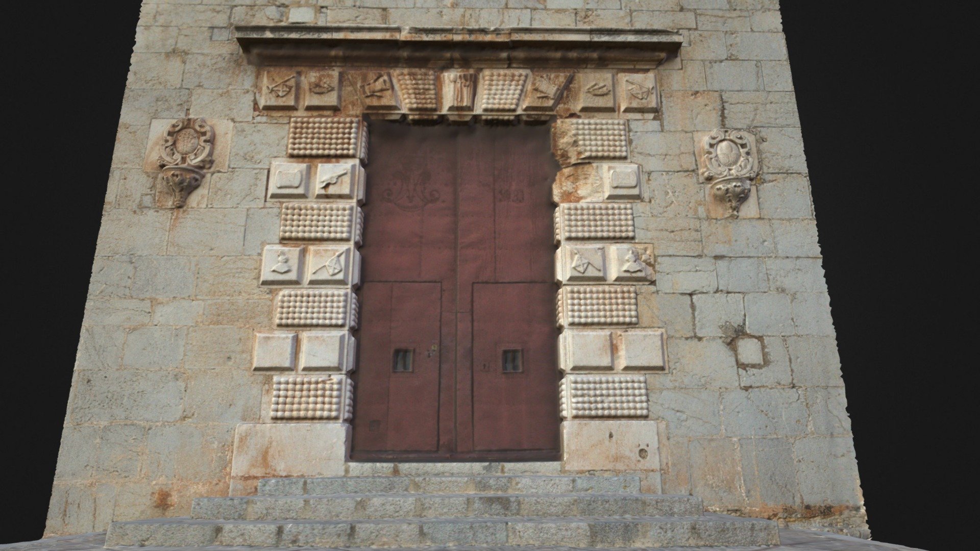 Puerta en Peñíscola (Castellón)