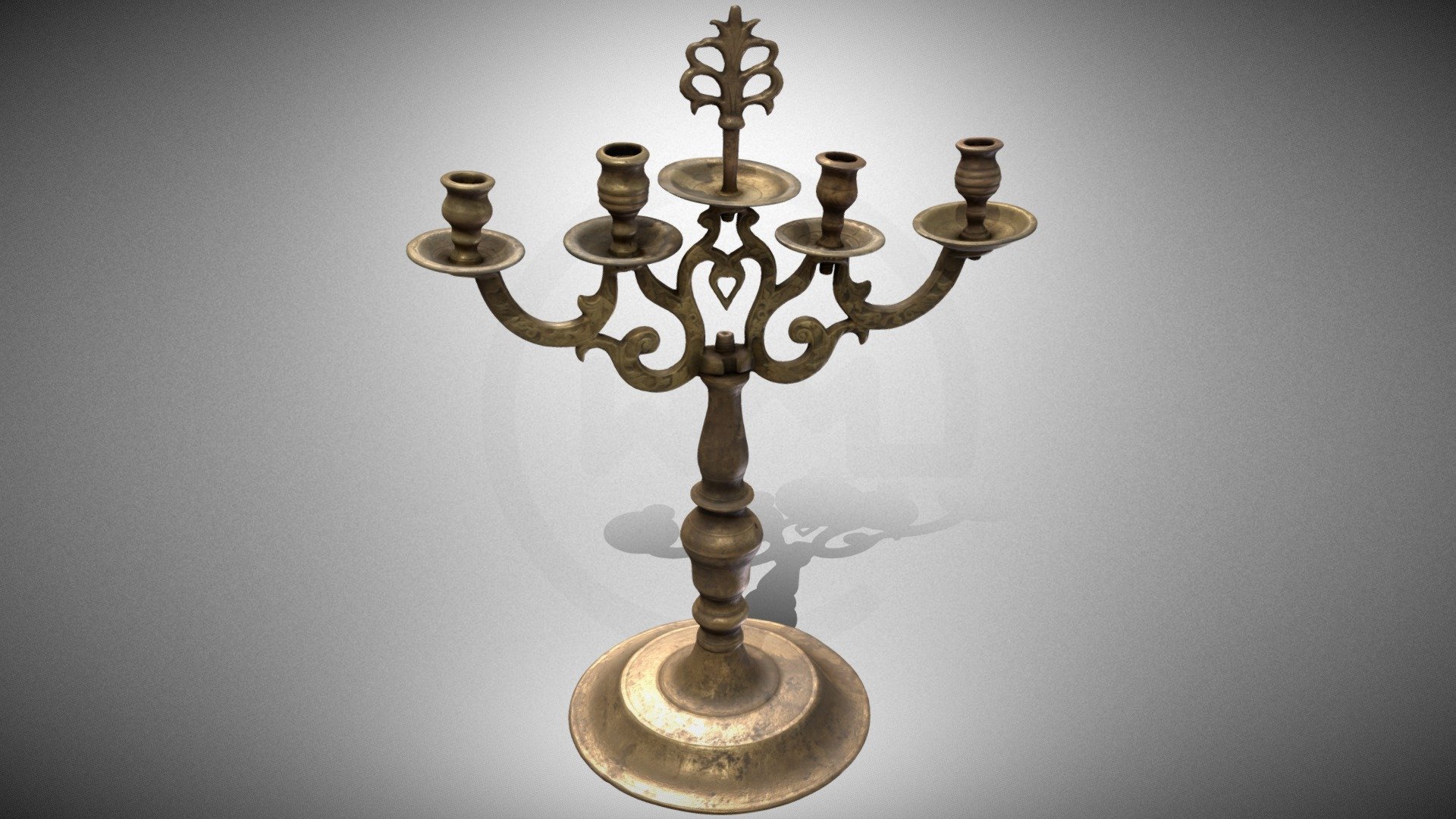 Candlestick for four candles