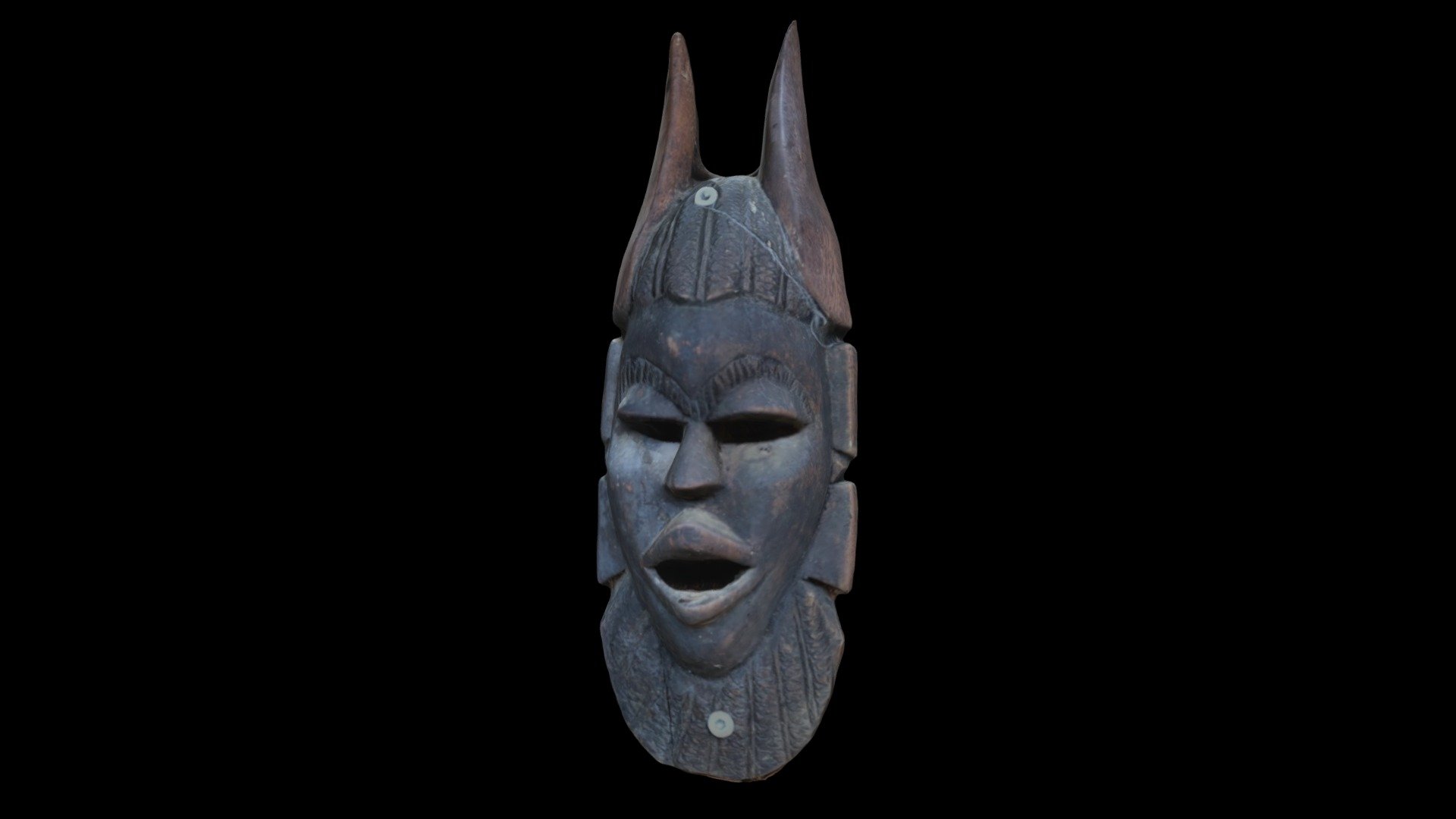 Wooden African Mask