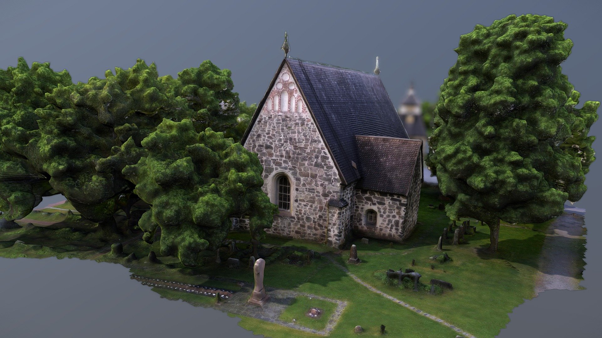 Stone church of Masku, Finland